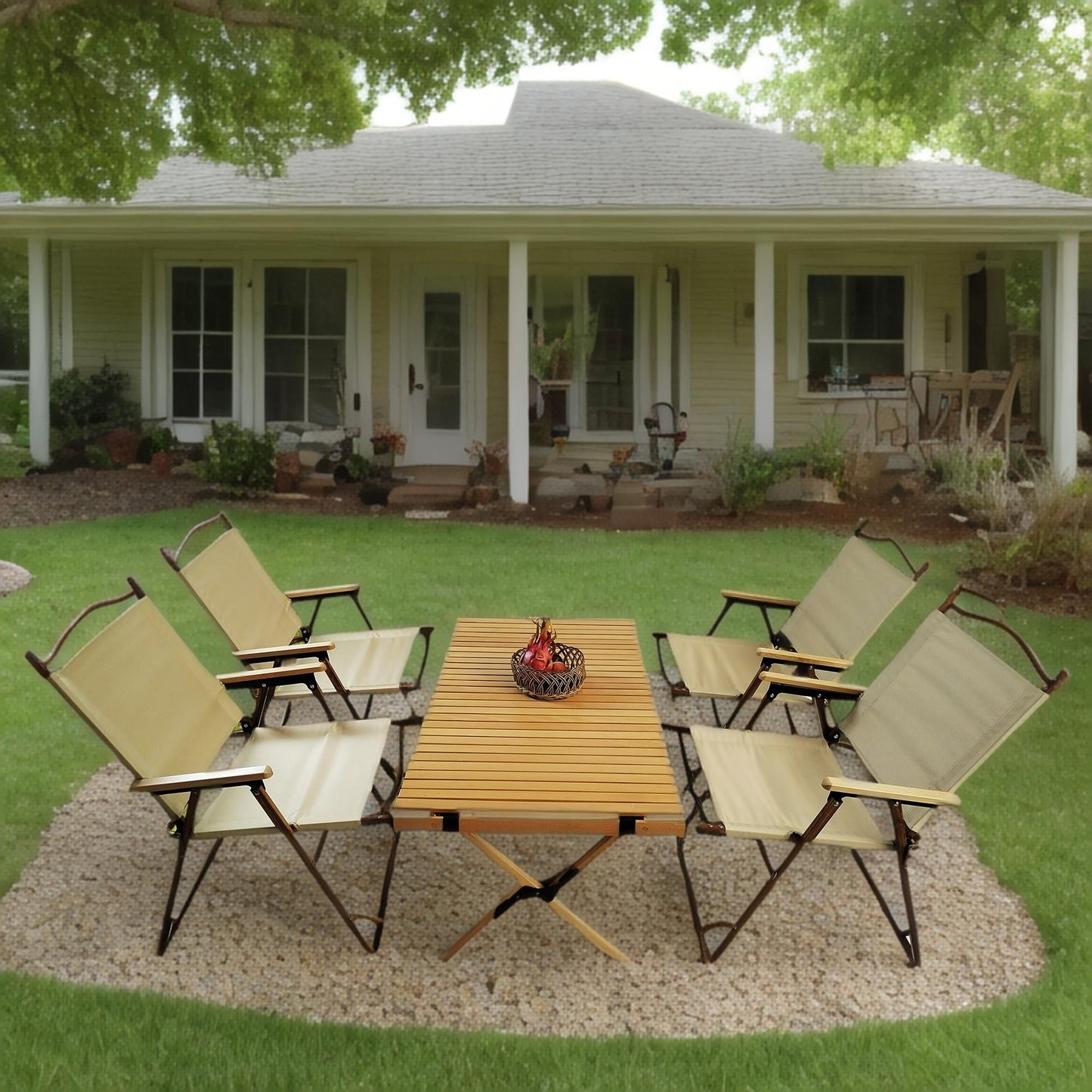 Multi-Function Foldable and Portable , Indoor and outdoor universal ,Natural