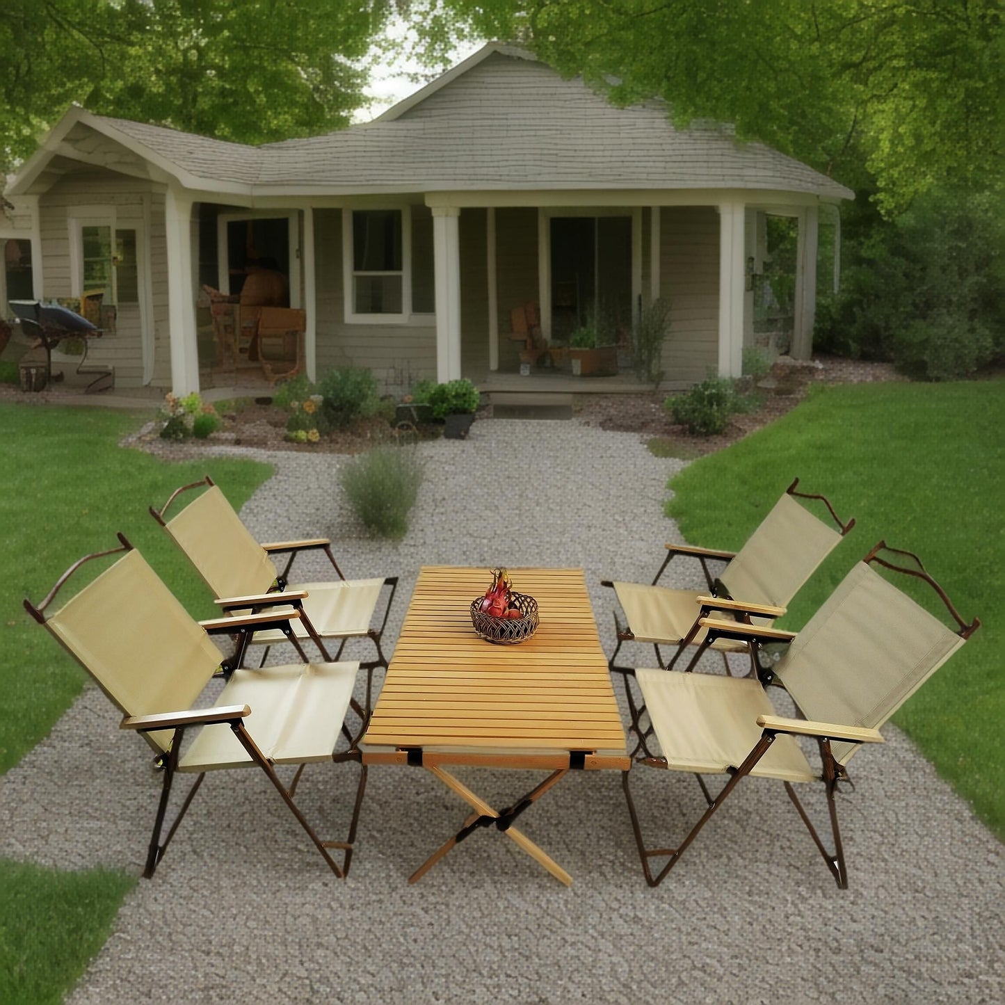 Multi-Function Foldable and Portable  , Indoor and outdoor universal ,Natural