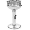 Pedestal Charcoal BBQ Grill Stainless Steel