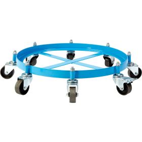 VEVOR 55 Gallon Heavy Duty Drum Dolly, 2000lbs Load Capacity, Barrel Dolly Cart Drum Caddy