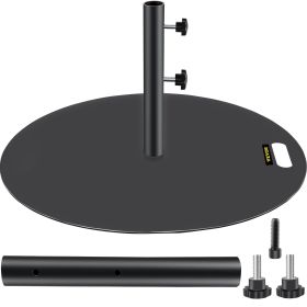 VEVOR Umbrella Base, 27" Round Umbrella Base, 39lbs Umbrella's Holder Stand