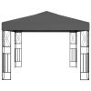 Gazebo 9.8'x9.8' Anthracite Fabric