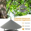 Hanging Bird Feeder with Weatherproof Dome