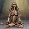 1pc Mother Earth Gaia Sitting Lotus Pose Mini Mother Earth Gaia Statue, Resin Craft Gaia Goddess Statue