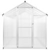 Greenhouse Aluminum 118.9"x74.8"x76.8" 395.2 ft¬≤