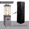 16 Inch x 61 Inch Height Outdoor Propane Gas Fire Heater With Tempered Glass