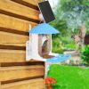 Solar Powered Smart Bird Feeder 2K Bird Watching Camera With PIR Motion AI Birds Species Identify Two-Way Audio Real-Time App Notification Capture Vid