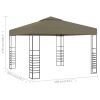 Garden Marquee 9.8'x9.8' Taupe 0.6 oz/ft¬≤