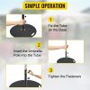 VEVOR Umbrella Base, 27" Round Umbrella Base, 39lbs Umbrella's Holder Stand