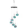 Wind Chimes Humming Bird Feeder Ant and Bee Proof Outdoor Hanging Hummingbird Feeder For Viewing Decoration For Garden Patio Yard Balcony