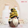 2PCS Spring Bumble Bee Gnome; Honey Bee Spring Decorations for Bee Day Party