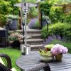 Outdoor Heater Propane Standing LP Gas Steel with Table and Wheels