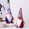 Independence Day Liberty Rudolph Doll Fan Flag American National Day Goddess Statue Hat Faceless Doll Outdoor Festive Decoration