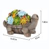 Cartoon Gnome Dwarf Statue Garden Lighting Waterproof Resin Figurines Solar Light Outdoor Lawn Courtyard Night Decorative Lamp